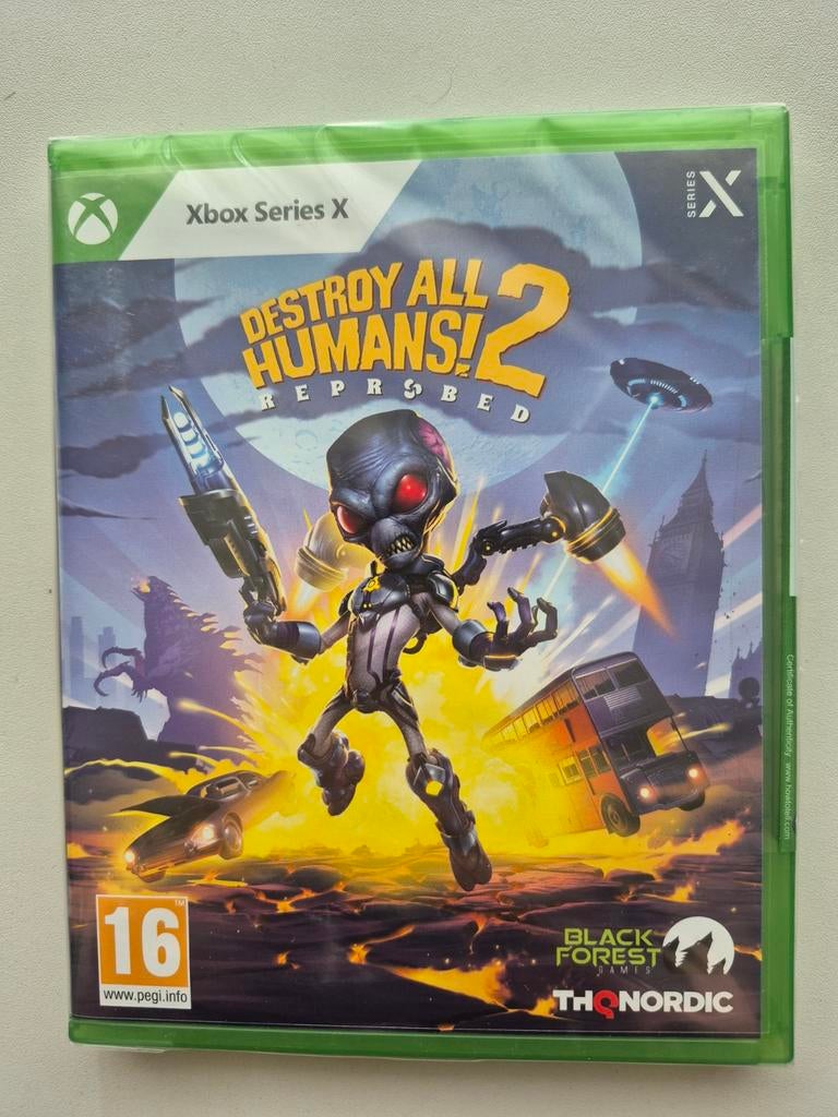 Destroy All Humans! 2 Reprobed sealed, Spelcomputers en Games, Ophalen of Verzenden