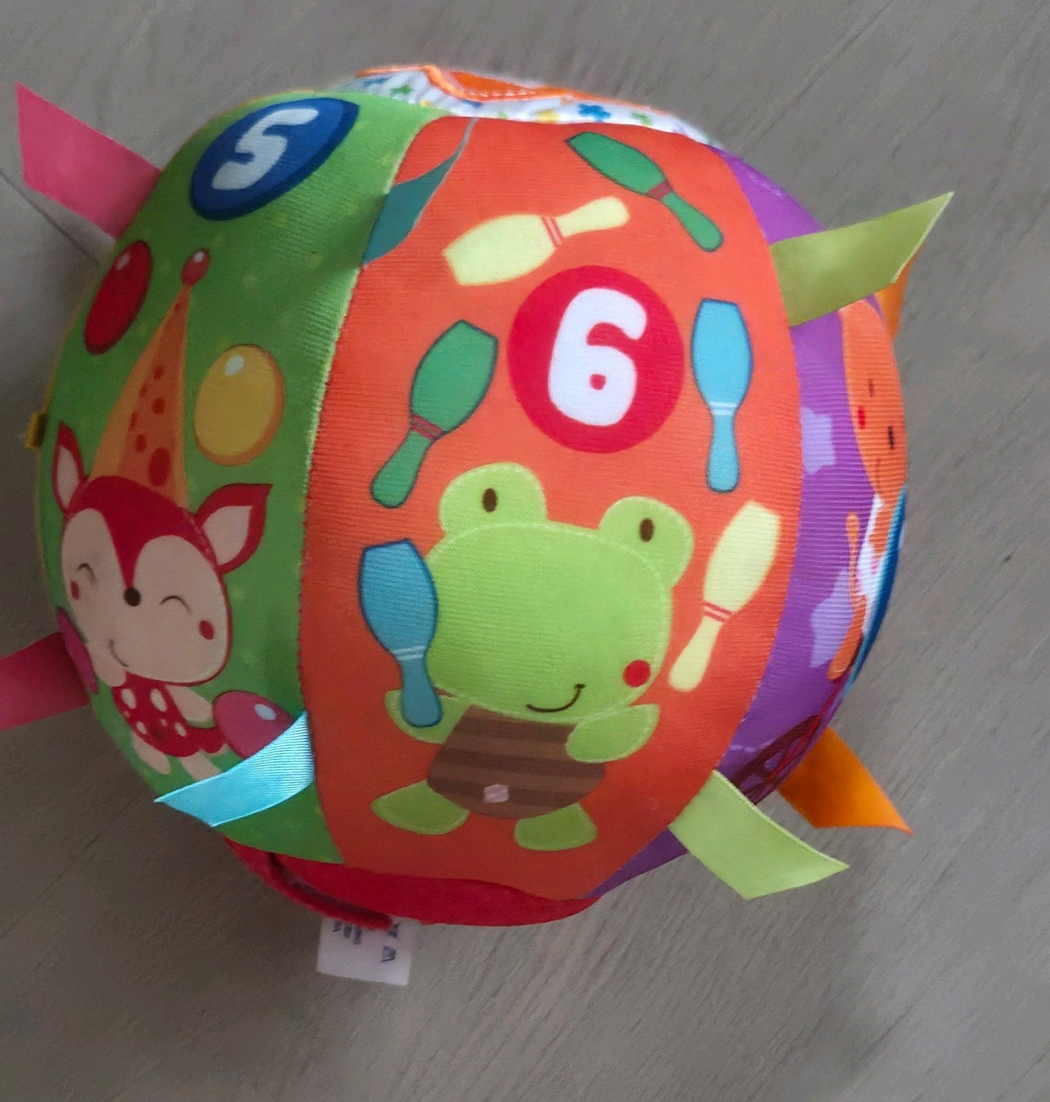 Nieuwe VTech Knuffel & Leer Bal - Interactief babyspeelgoed, Ophalen of Verzenden, Nieuw, Overige typen, Met geluid
