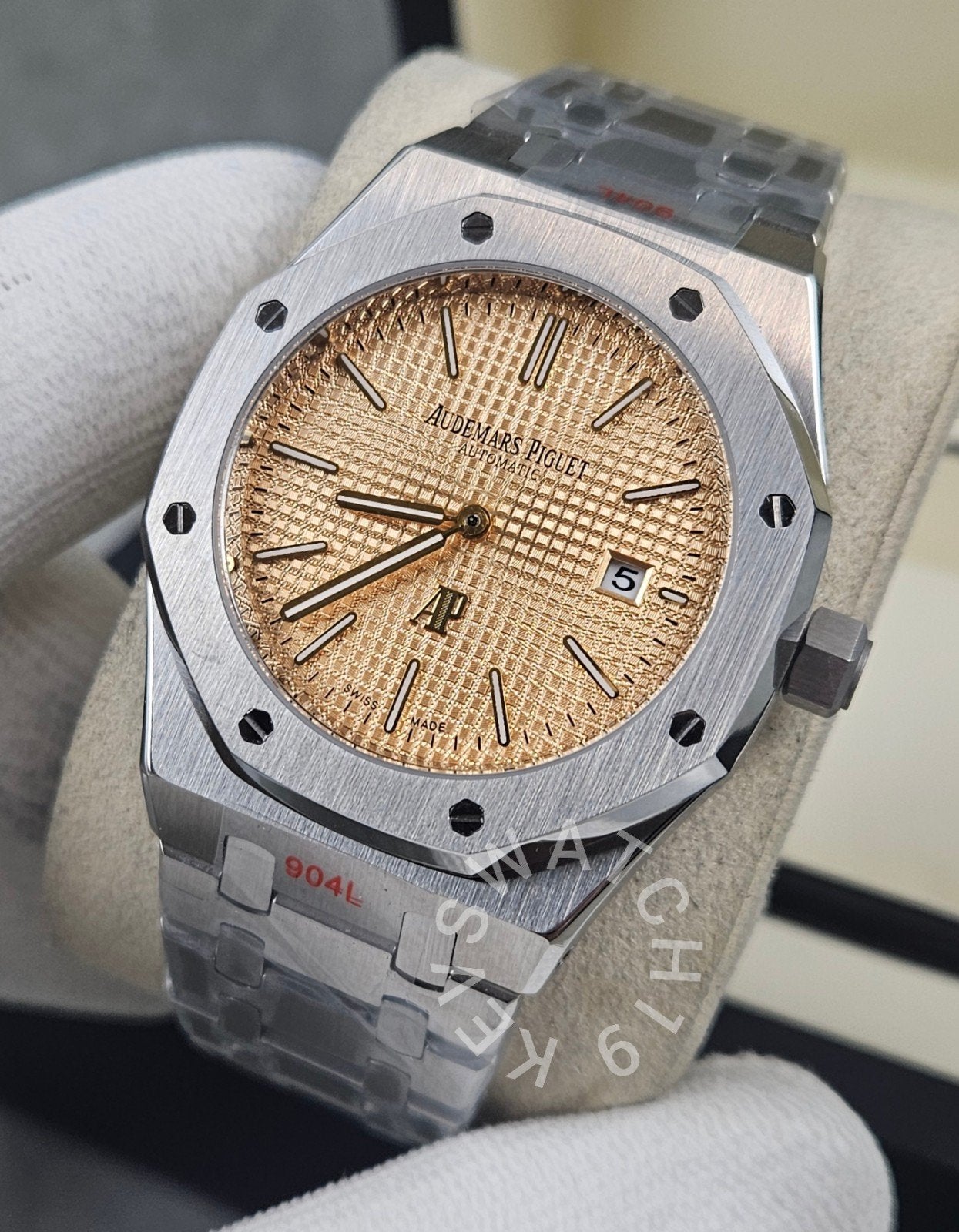 Audemars Piguet Royal Oak Horloge Skeleton Chrono Offshore, Overige merken, Staal, Staal, Polshorloge