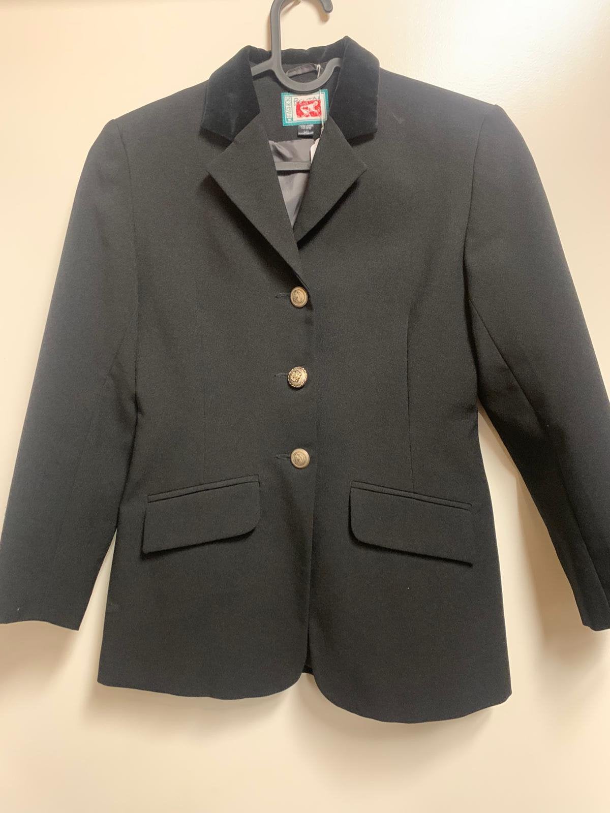 Belstar wedstrijdjasje 140 zgan, Dieren en Toebehoren, Paardrijkleding, Ophalen of Verzenden, Zo goed als nieuw, Dressuur, Bovenkleding