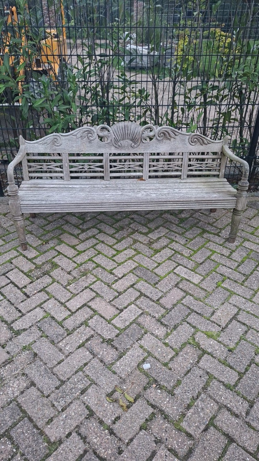 mooie sterke tuinbank, Ophalen, Hout