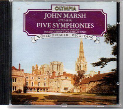 John Marsh: Five Symphonies / Graham-Jones, Ophalen of Verzenden, Classicisme, Zo goed als nieuw, Orkest of Ballet