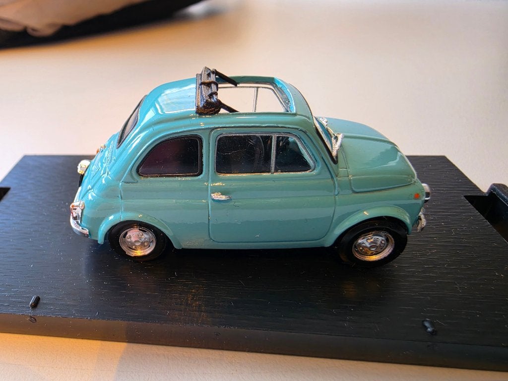 Fiat 500 R 1972 1/43, Ophalen of Verzenden, Zo goed als nieuw, Auto, Overige merken