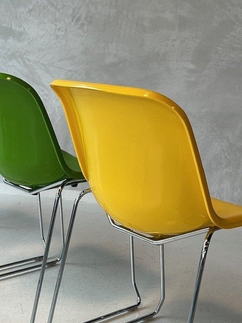 Artifort Spirit stoelen 8x Hajime Oonishi vintage prijs p/s, Huis en Inrichting, Overige kleuren, ., Vintage, Ophalen of Verzenden
