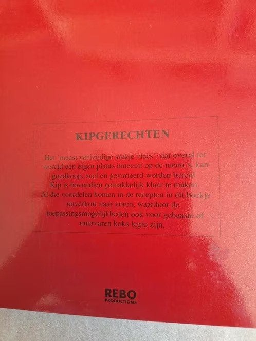 Kip gerechten hh, Hoofdgerechten, Rebo Productions, Nieuw, Ophalen of Verzenden