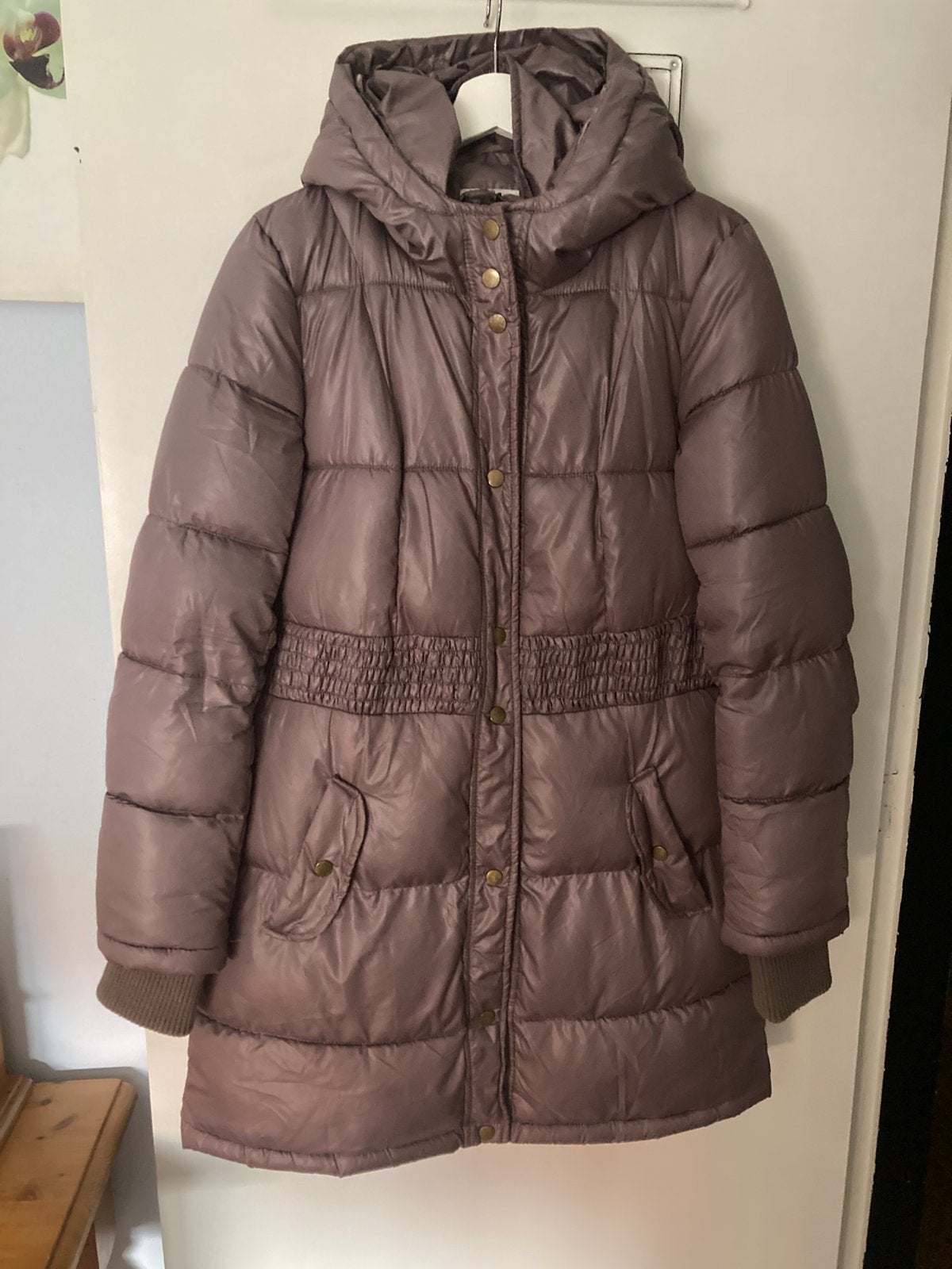Winterjas Vero Moda maat L, Kleding | Dames, Jassen | Winter, Ophalen of Verzenden, Zo goed als nieuw, Maat 38/40 (M), Bruin