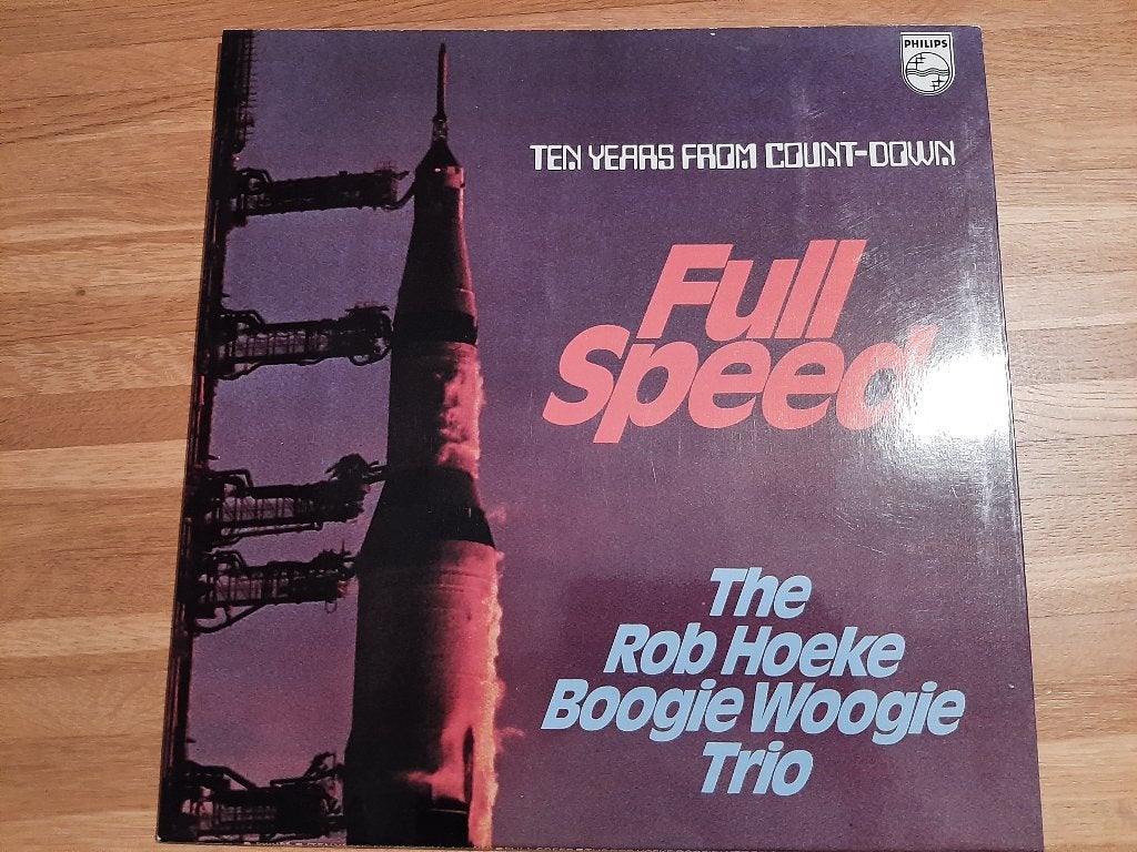 LP The Rob Hoeke Boogie Woogie Trio ‎– Ten Years From Count-, Ophalen of Verzenden, Blues, LP