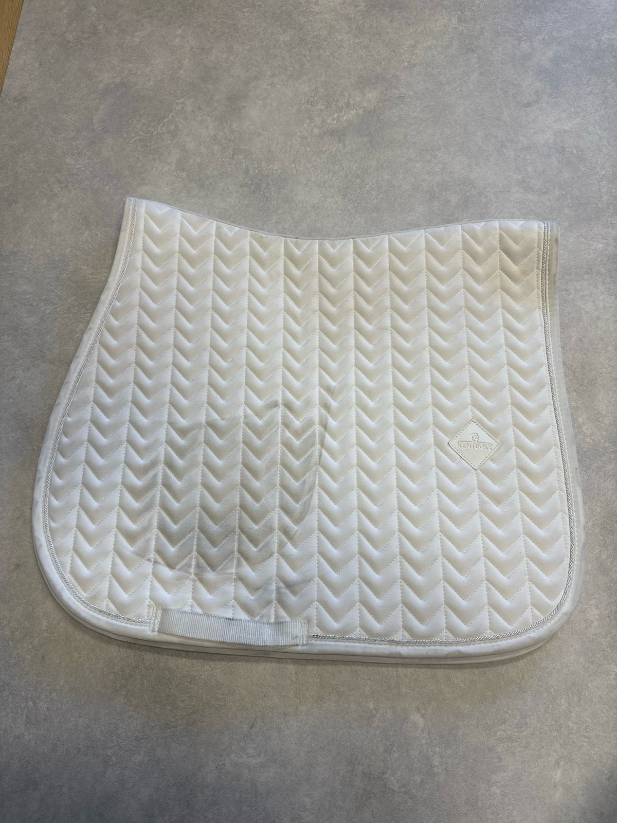 Kentucky dekje Fishbone wit full spring, Dieren en Toebehoren, Ophalen of Verzenden, Zo goed als nieuw
