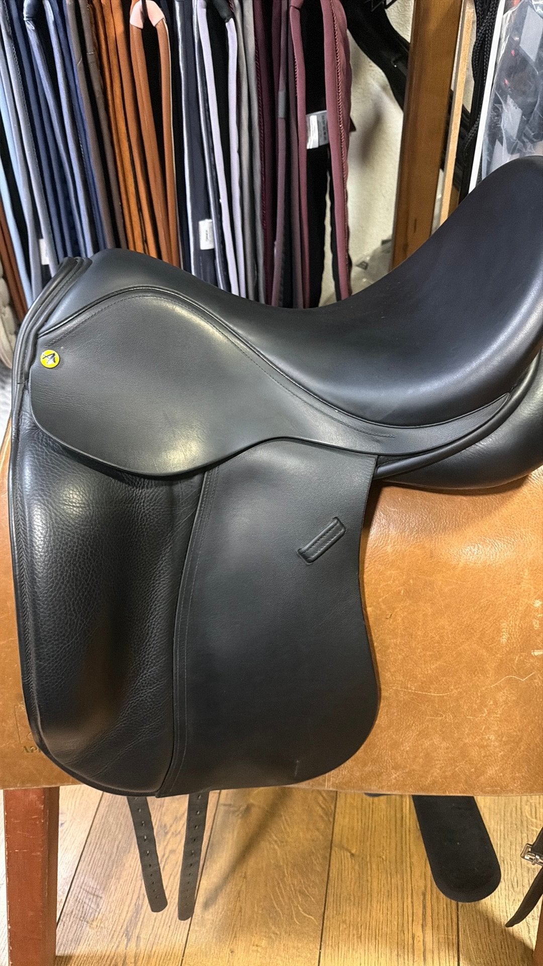 Anatomica Dressuurzadel, Anatomica, Dressuur, Diepe zit, XL (18 inch of meer)