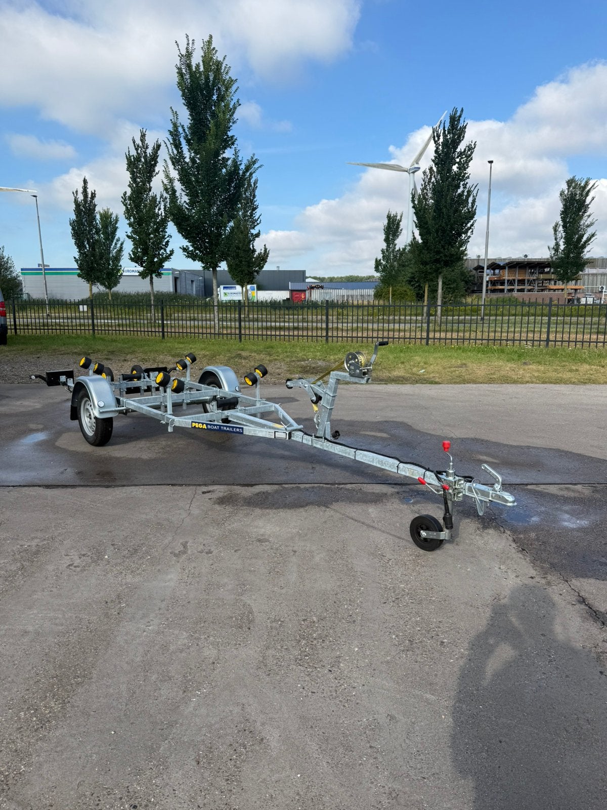 Pega 650 boot trailer, Watersport en Boten, Ophalen, Zo goed als nieuw, Minder dan 6 meter