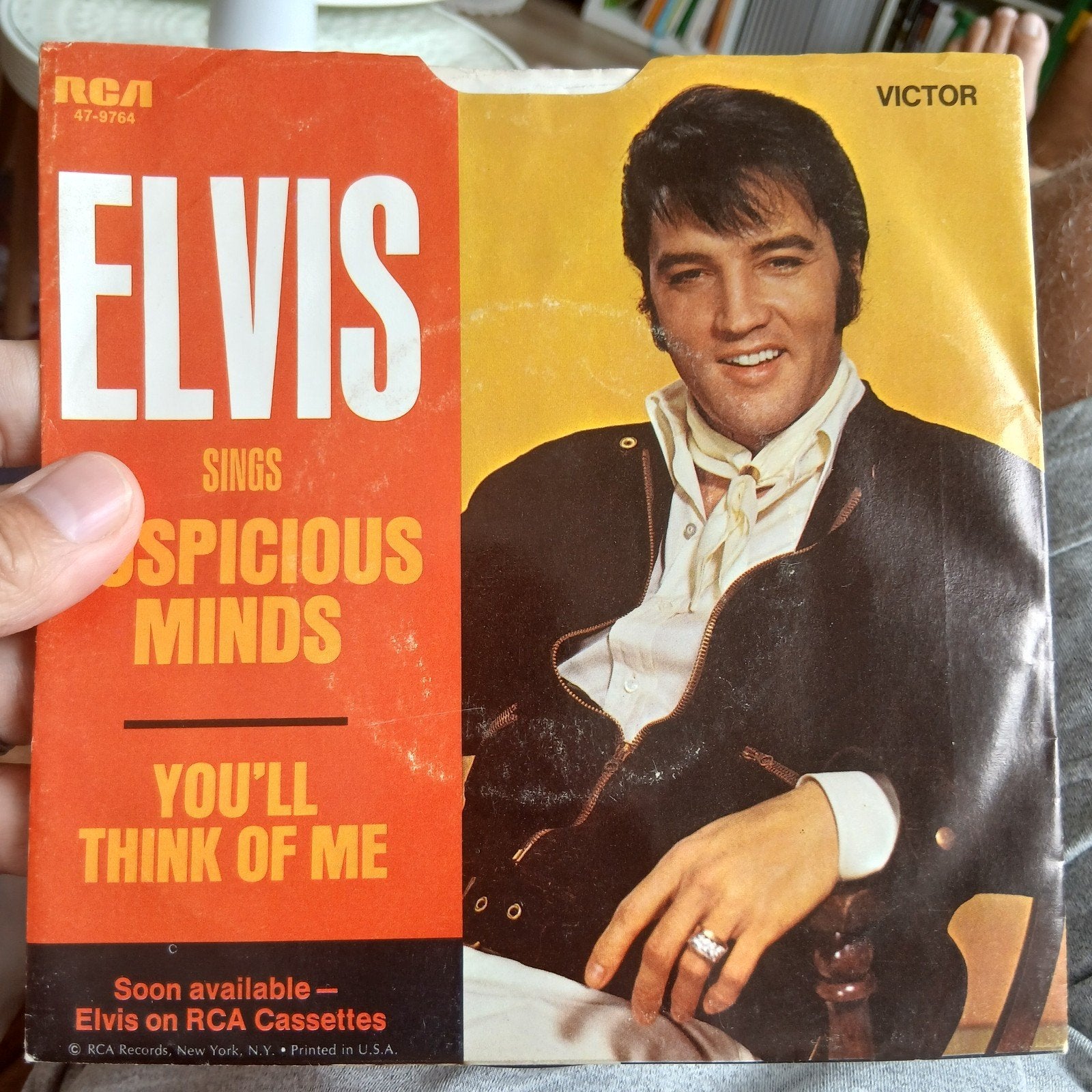 Elvis Presley - Suspicious Minds / You'll Think of Me 7 inch, Originele persing, 7 inch, Ophalen of Verzenden, Pop