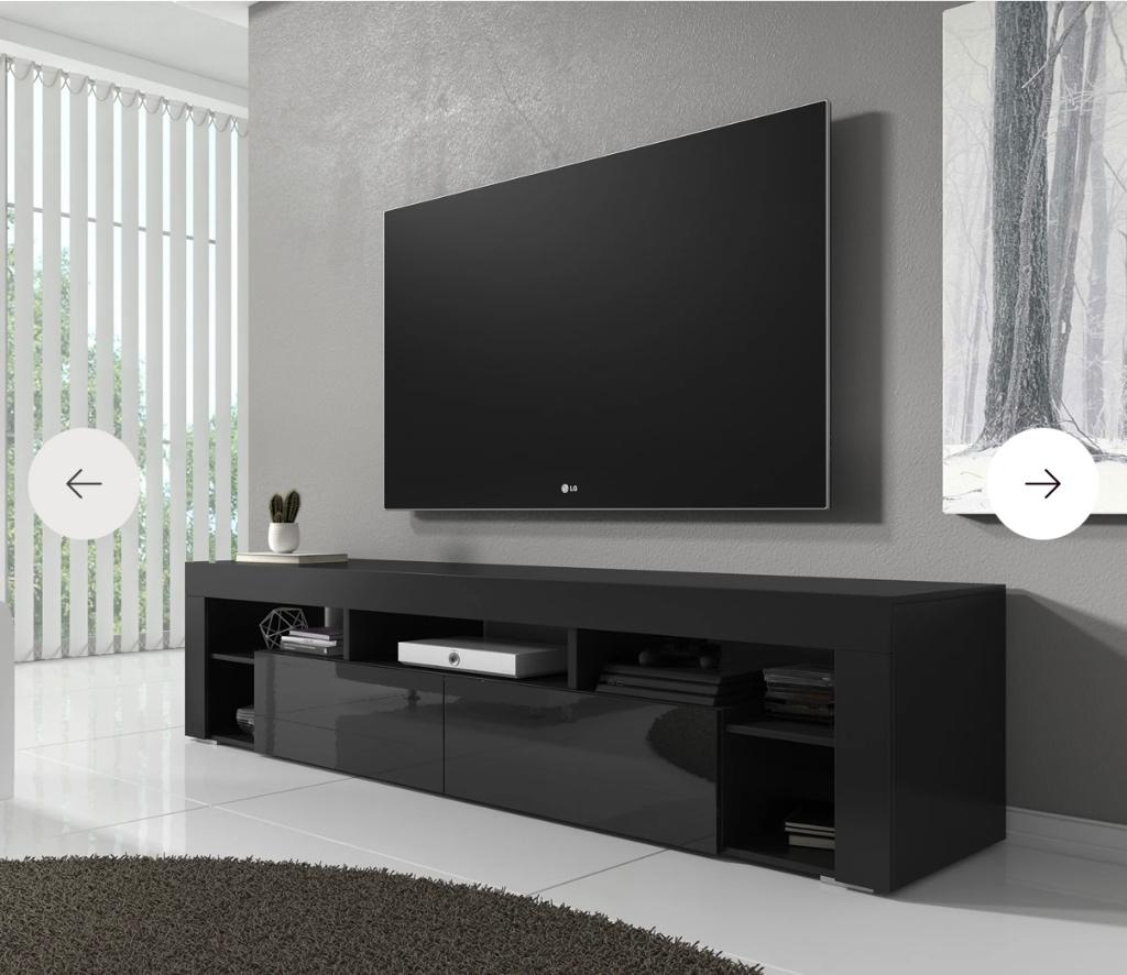 Tv kast, Huis en Inrichting, Kasten | Televisiemeubels, Ophalen, Zo goed als nieuw, 200 cm of meer, Minder dan 100 cm