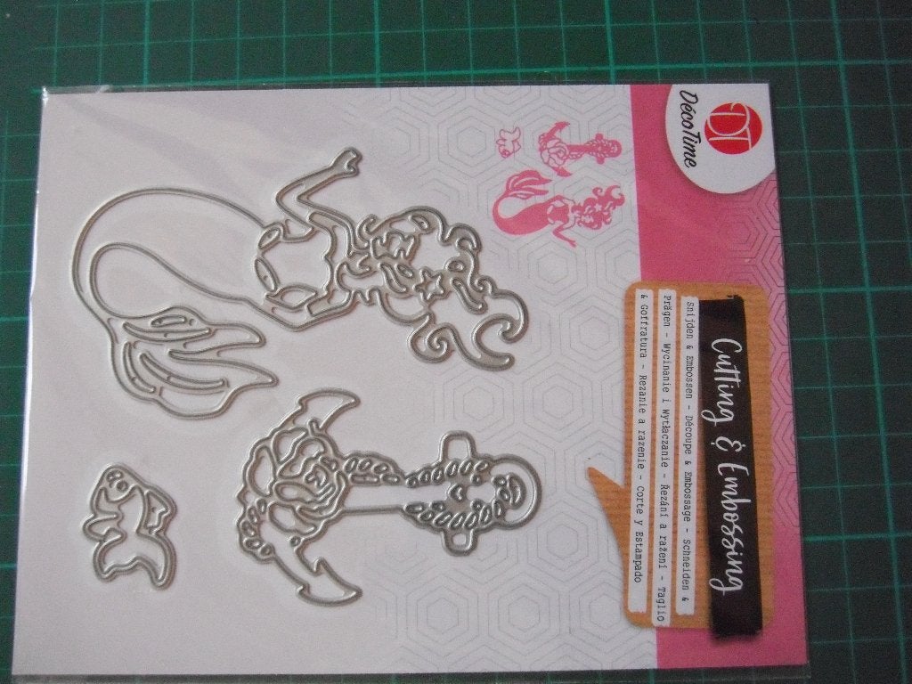 Nieuwe snijmallen set - Zeemeermin, Ophalen of Verzenden, Nieuw, Overige thema's, Pons of Mal