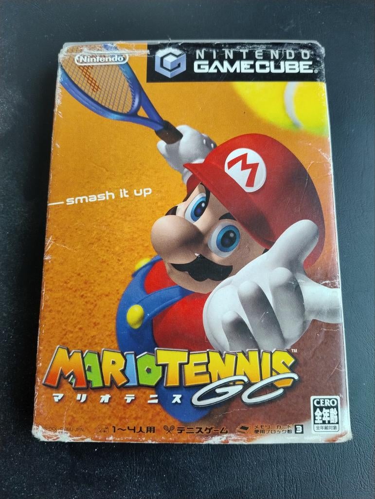 Mario Tennis GameCube Japans CIB, Spelcomputers en Games, Games | Nintendo GameCube, Ophalen of Verzenden