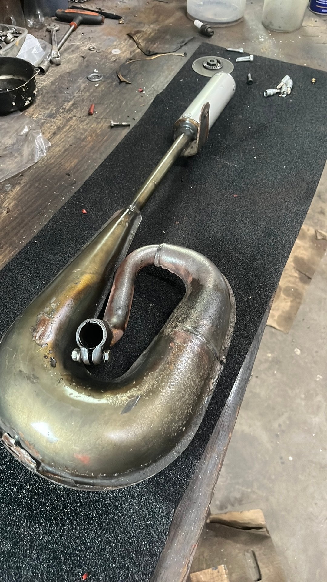 Tecno circuit uitlaat gilera citta, Ophalen, Gebruikt, Uitlaat