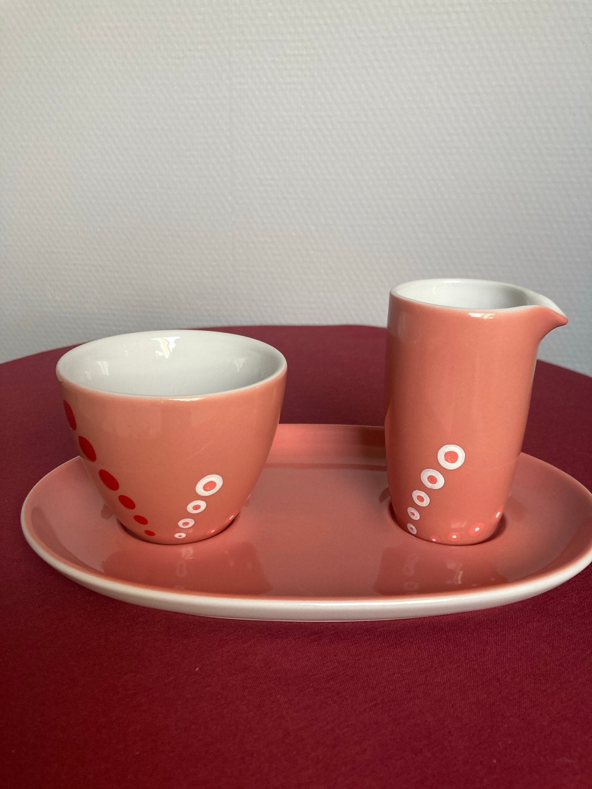 Walküre Germany Roomstel - Roze met Stippen, Overige merken, Ophalen of Verzenden, Zo goed als nieuw, Modern