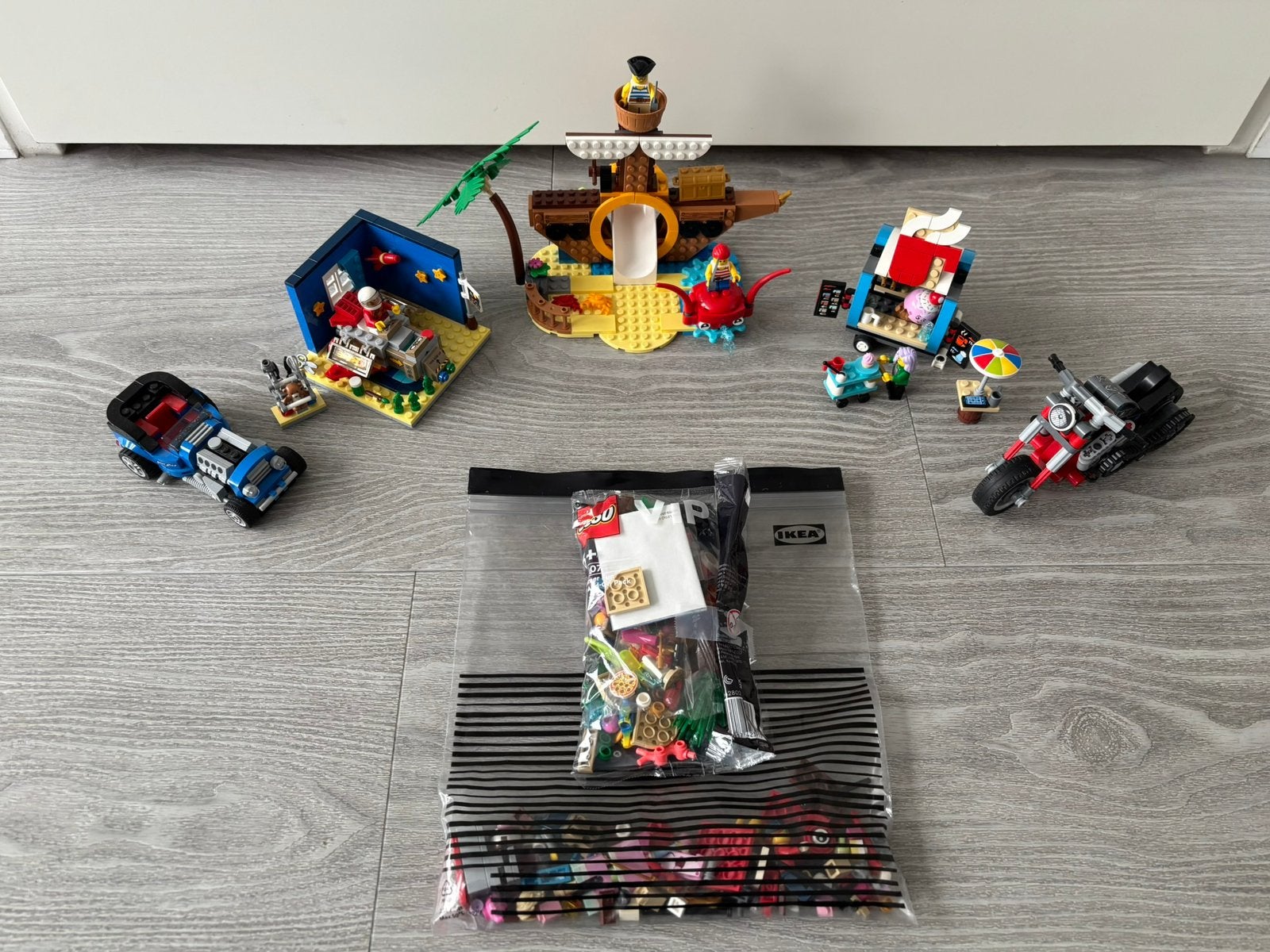 LEGO diverse sets: 40533 / 40589 / 40488 / 42132 / 40607, Ophalen, Overige thema's, Lego, Zo goed als nieuw