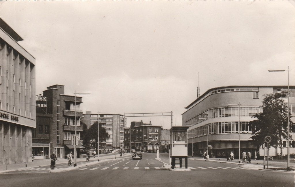 Schiedam    Gerrit Verboomstraat, Ophalen of Verzenden, 1940 tot 1960, Gelopen, Zuid-Holland