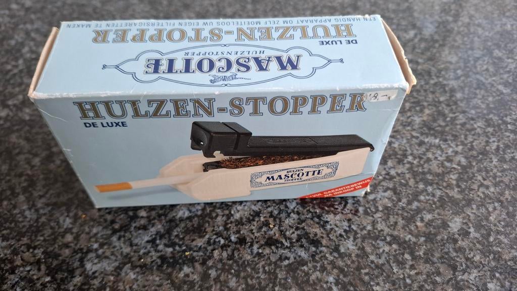 Hulzen-stopper, Verzamelen, Ophalen of Verzenden, Tabaksdoos of Verpakking