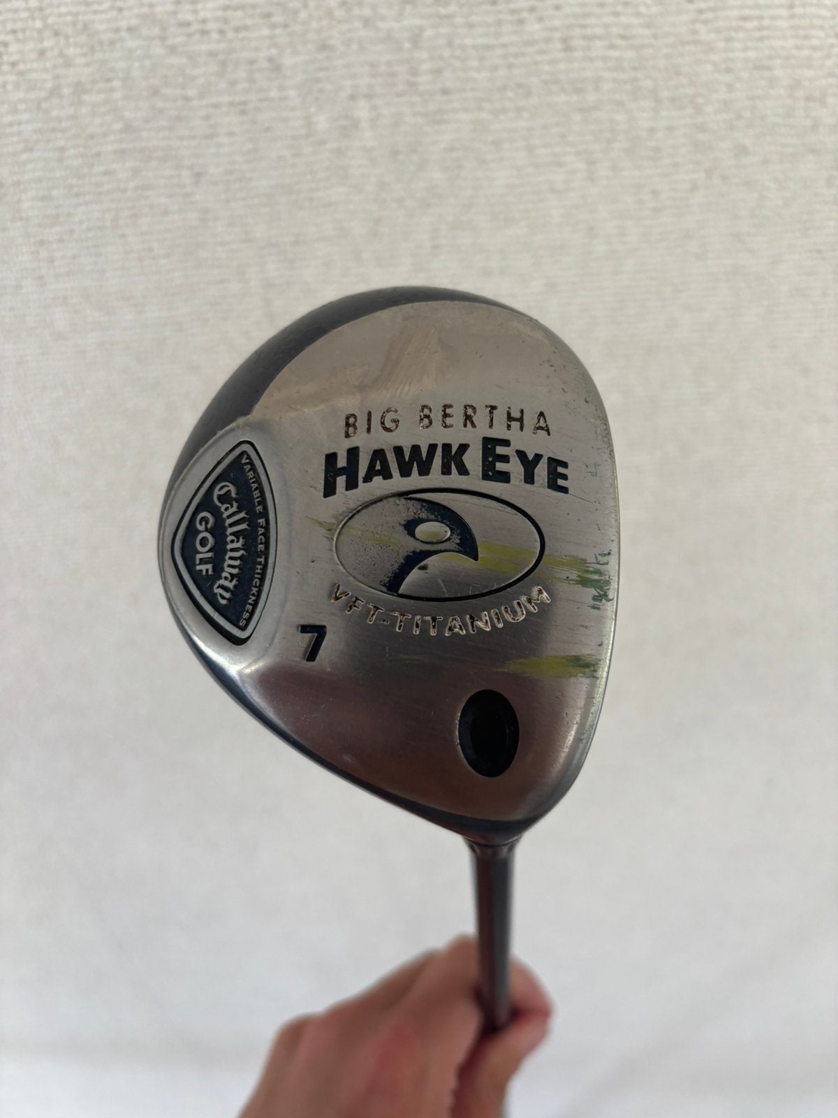 Callaway Hawk Eye Houten 7 | R Flex, Sport en Fitness, Golf, Callaway, Ophalen of Verzenden, Zo goed als nieuw, Callaway