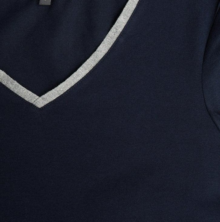Montego dames t-shirt blauw, Ophalen, Nieuw, Blauw, Korte mouw
