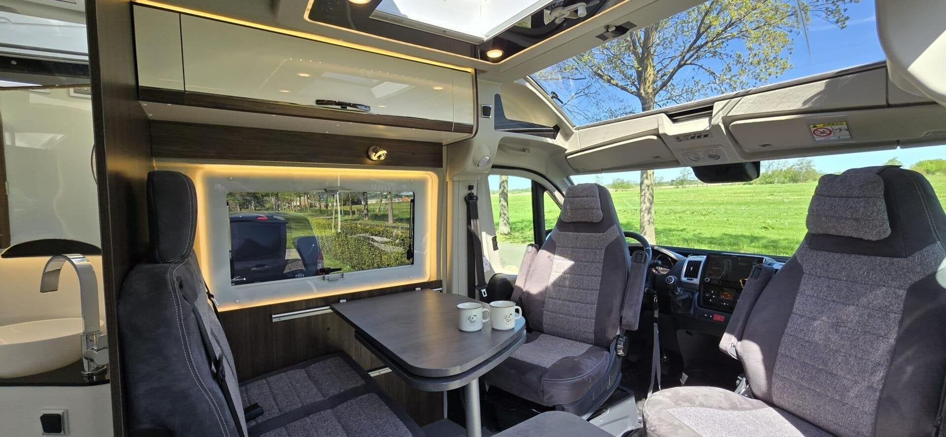➡️Pössl Summit Prime 640 * lengtebedden * solar * swing, Caravans en Kamperen, Campers, Pössl, Bedrijf, Handgeschakeld, Diesel
