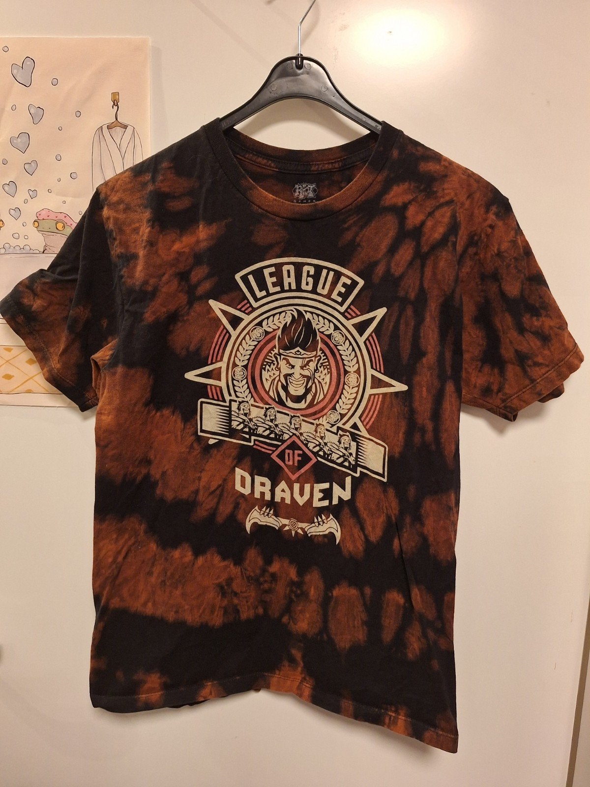 indeknoop - gaming tie dye shirt maat m, Verzenden, Gedragen, Maat 48/50 (M)