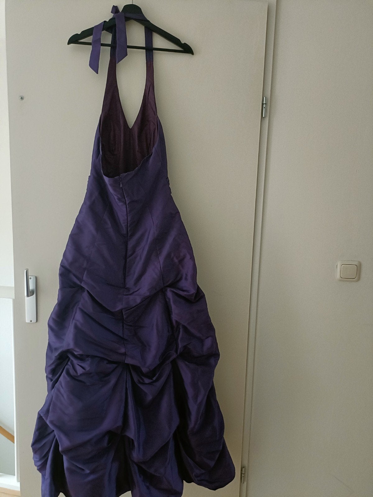 Galajurk paars, Kleding | Dames, Jurken, Ophalen, Paars, Zo goed als nieuw, Maat 36 (S)