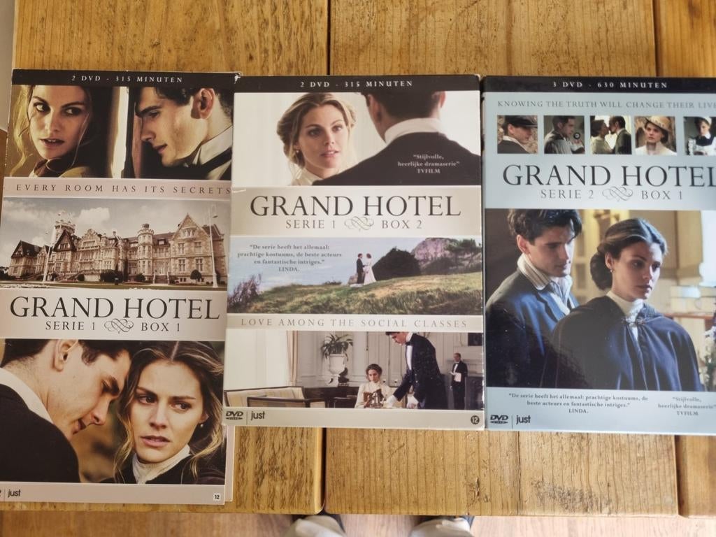 Grand Hotel Serie 1 & 2 (deel 1), Cd's en Dvd's, Dvd's | Tv en Series, Gebruikt, Boxset, Drama, Ophalen of Verzenden