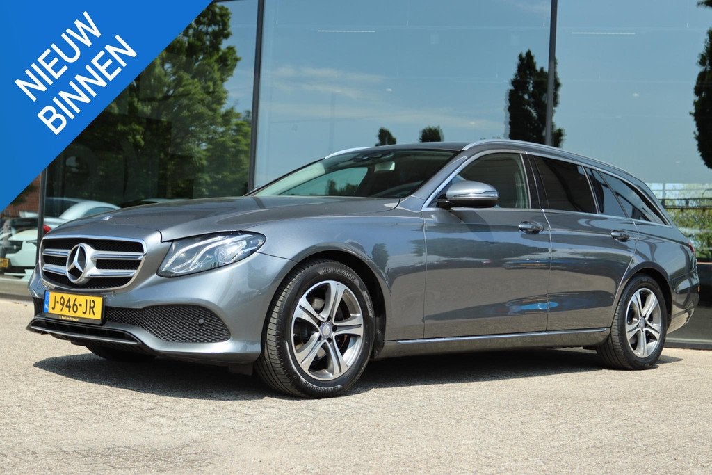 MERCEDES-BENZ E-KLASSE ESTATE 220D PRESTIGE PLUS AUT. | CARP, Automaat, Achterwielaandrijving, Gebruikt, Leder