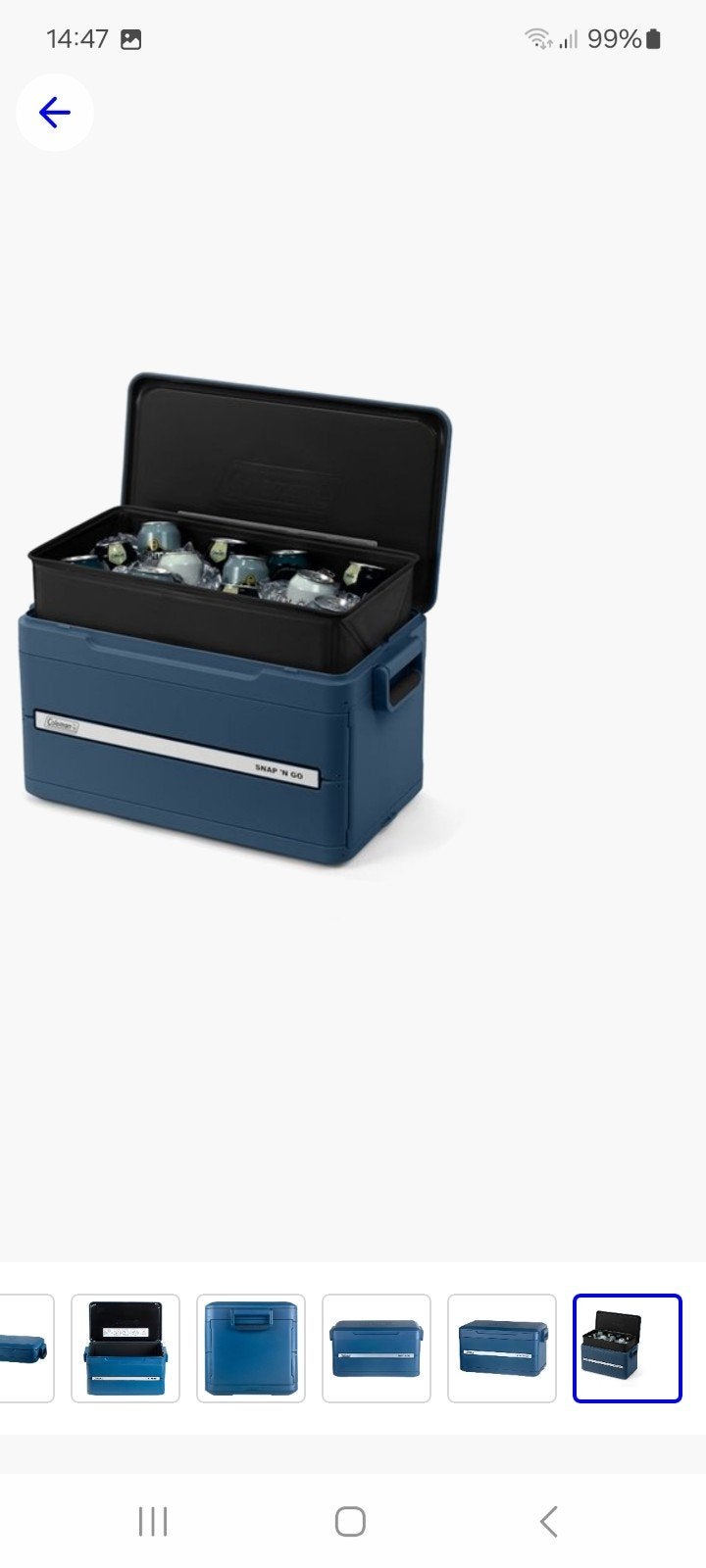 Coleman Snap 'N Go Koelbox - Compact en Handig, Ophalen of Verzenden, Nieuw, Koelelement