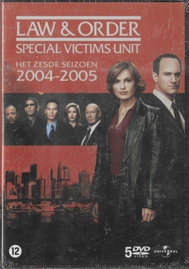 Law & Order Special Victims Unit Seizoen 6 (in plastic), Alle leeftijden, Ophalen of Verzenden, Nieuw in verpakking, Misdaad
