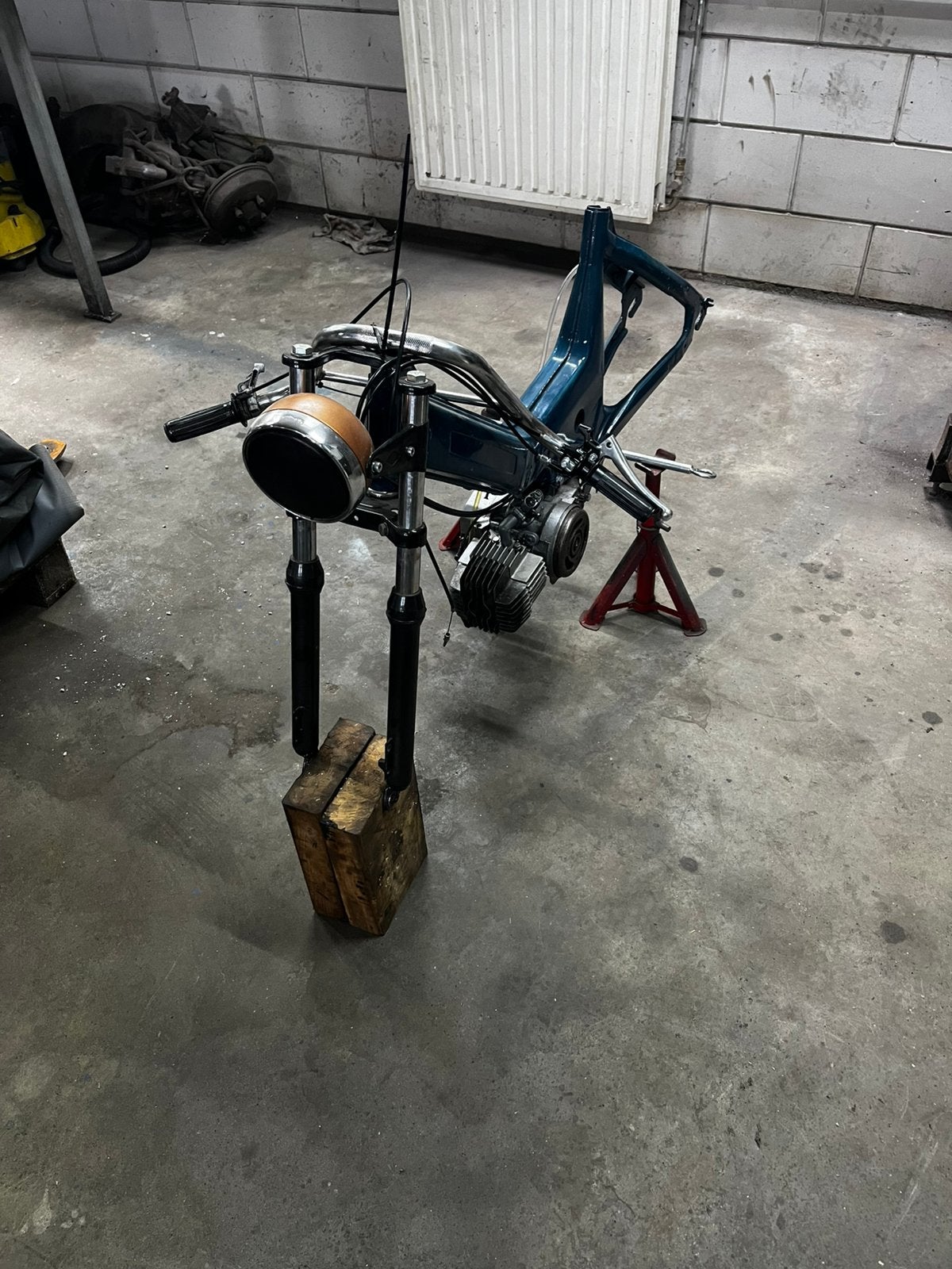 Puch maxi n met z50 kickstart, Ophalen, Zo goed als nieuw, Frame