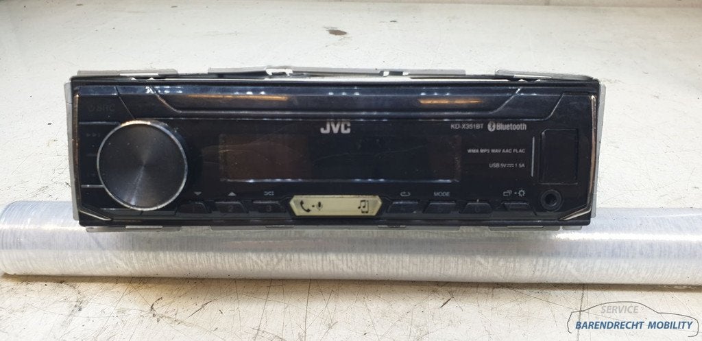 JVC KD-X351BT bluetooth radio origineel gebruikt, Info@fabrikant.eu, Fabrikantstraat 1
1000 AA  Amsterdam, NL, Ophalen of Verzenden