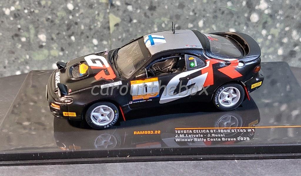 Toyota Celica GT-Four ST185 #1 1:43 Ixo V1250, Verzenden, Nieuw, Auto, Overige merken