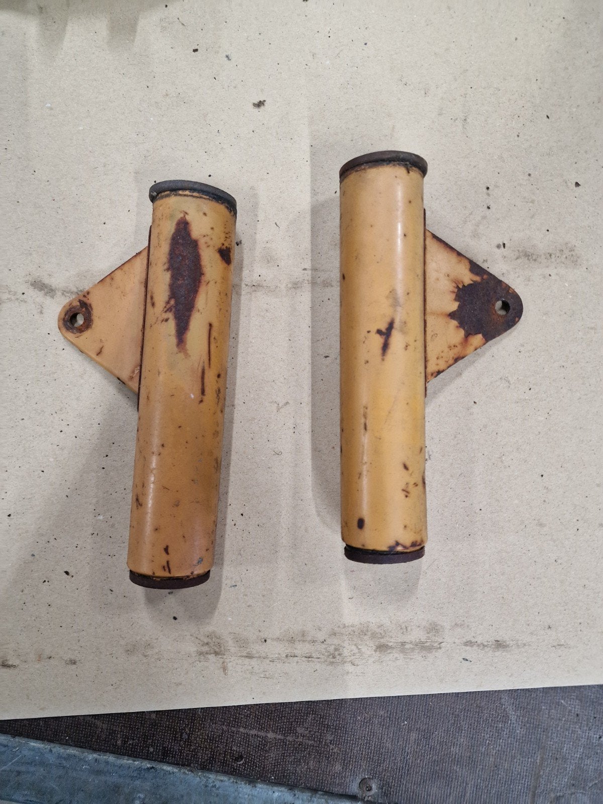 Puch VZ Tank, Koplamporen, Stuurhouder en hendels. 1 koop., Ophalen of Verzenden, Tank, Puch
