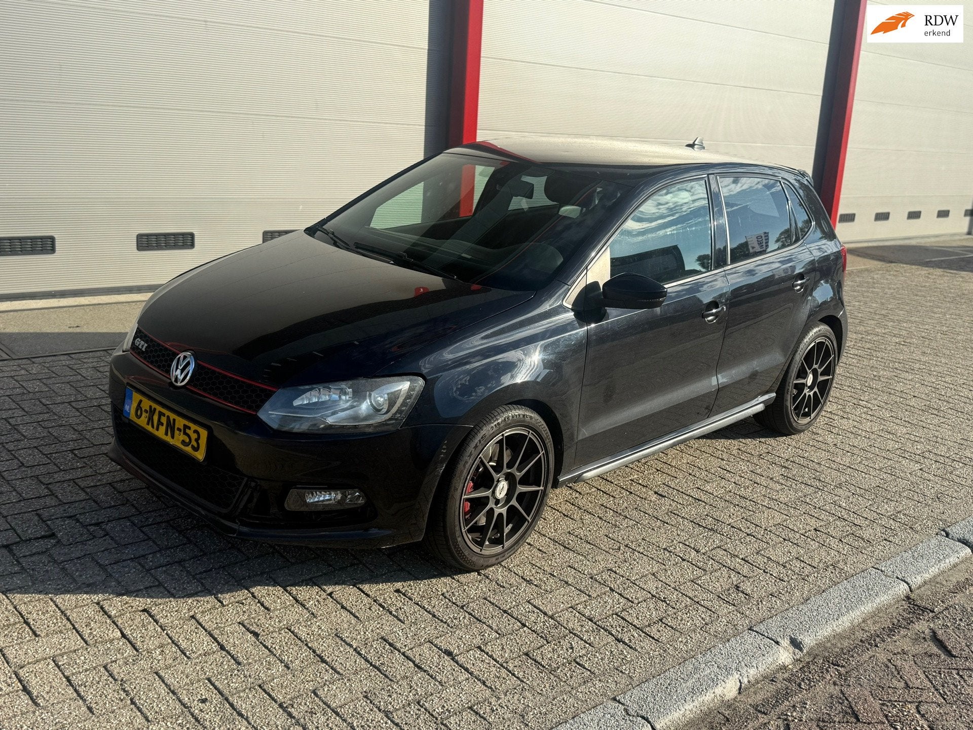 Volkswagen Polo 1.4 TSI GTI let op mechatronic niet goed, Auto's, Euro 5, 4 cilinders, Zwart, Origineel Nederlands