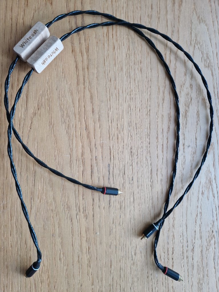 Timber RCA Model 22 & White Ash  Interlinks, Ophalen of Verzenden, Zo goed als nieuw, Minder dan 2 meter, Interlink-kabel