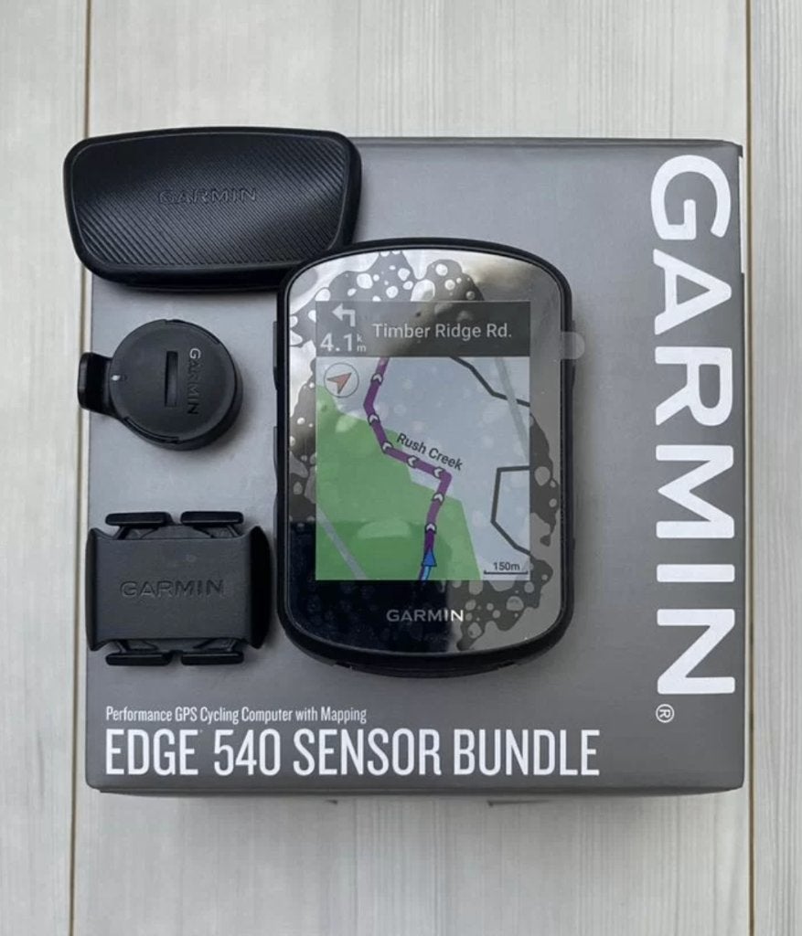 Garmin Edge 540 Sensor Bundel - GPS Fietscomputer, Fietsen en Brommers, Fietsaccessoires | Fietscomputers, Ophalen of Verzenden