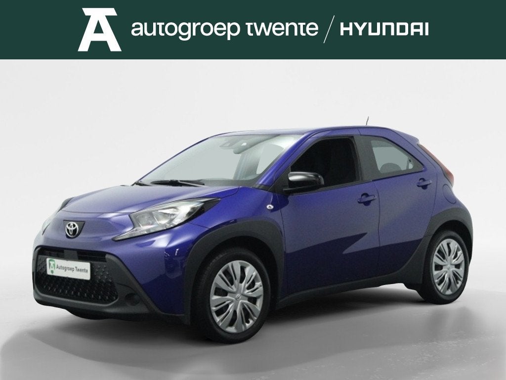 Toyota Aygo X 1.0 VVT-i Active | Private Lease 319,- p.m. |, 12 maanden, Stof, Gebruikt, Zwart