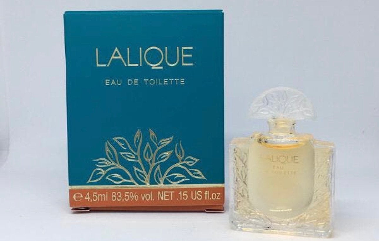 Parfumminiatuur Lalique turquouse 4,5 ml eau de toilette, Verzenden, Nieuw, Miniatuur, Gevuld