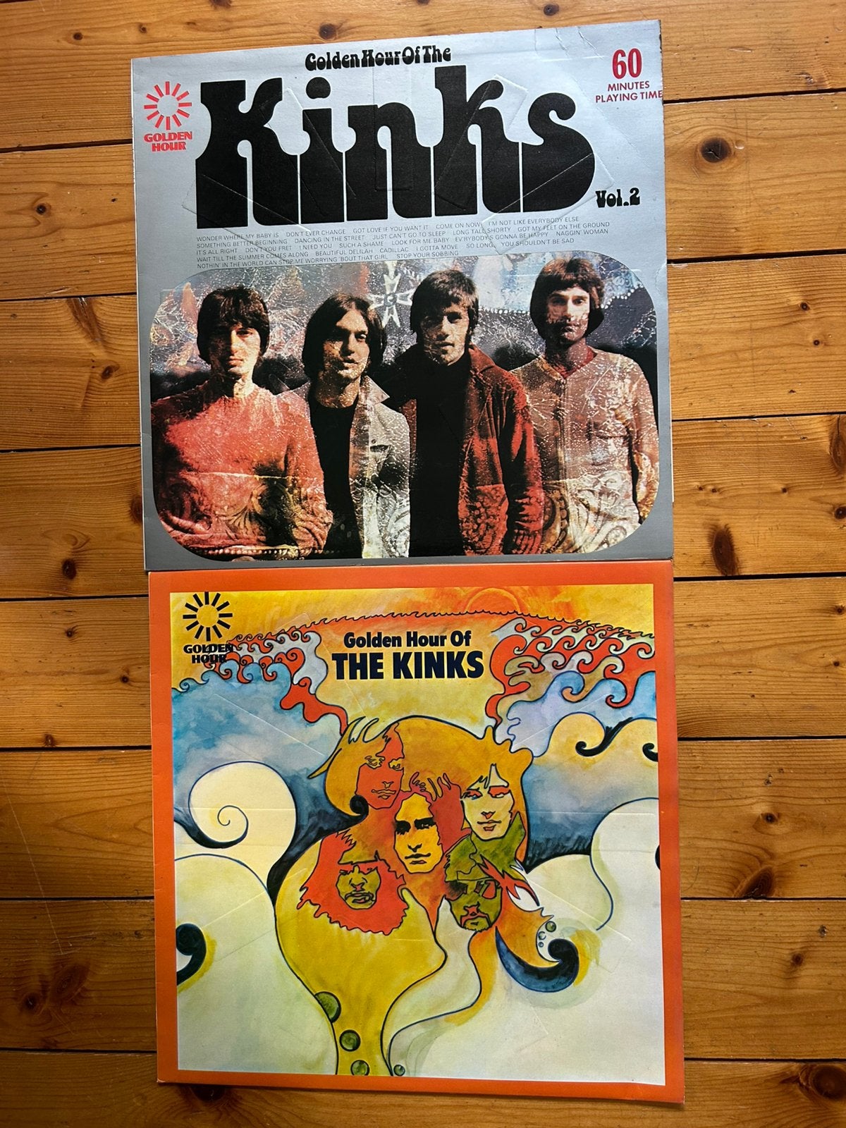 2 LP’S GOLDEN HOUR OF THE KINKS DEEL 1 EN 2, Cd's en Dvd's, Vinyl | Pop, LP, Complilatie, Pop, Ophalen of Verzenden