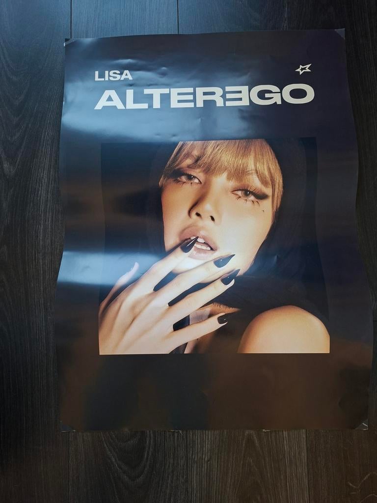 Blackpink Lisa Alter Ego Poster 70x50 cm, Ophalen, Deurposter of groter, Muziek, Rechthoekig Staand