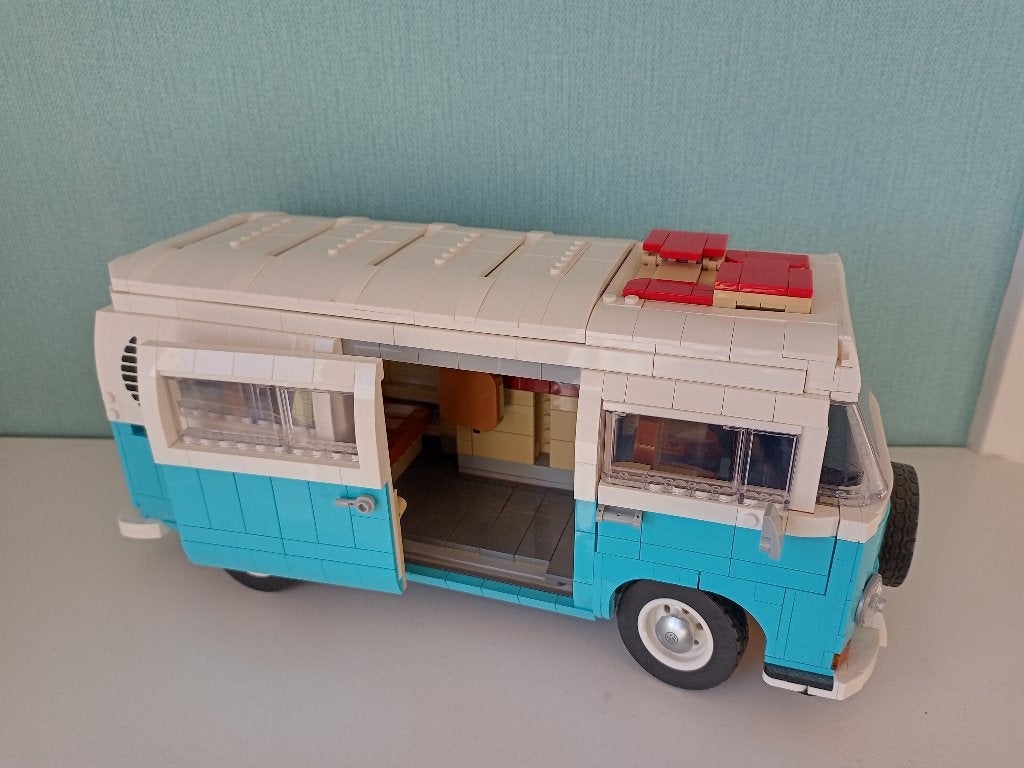 Lego 10279 VW T2 Camper, Ophalen of Verzenden, Zo goed als nieuw, Complete set, Lego