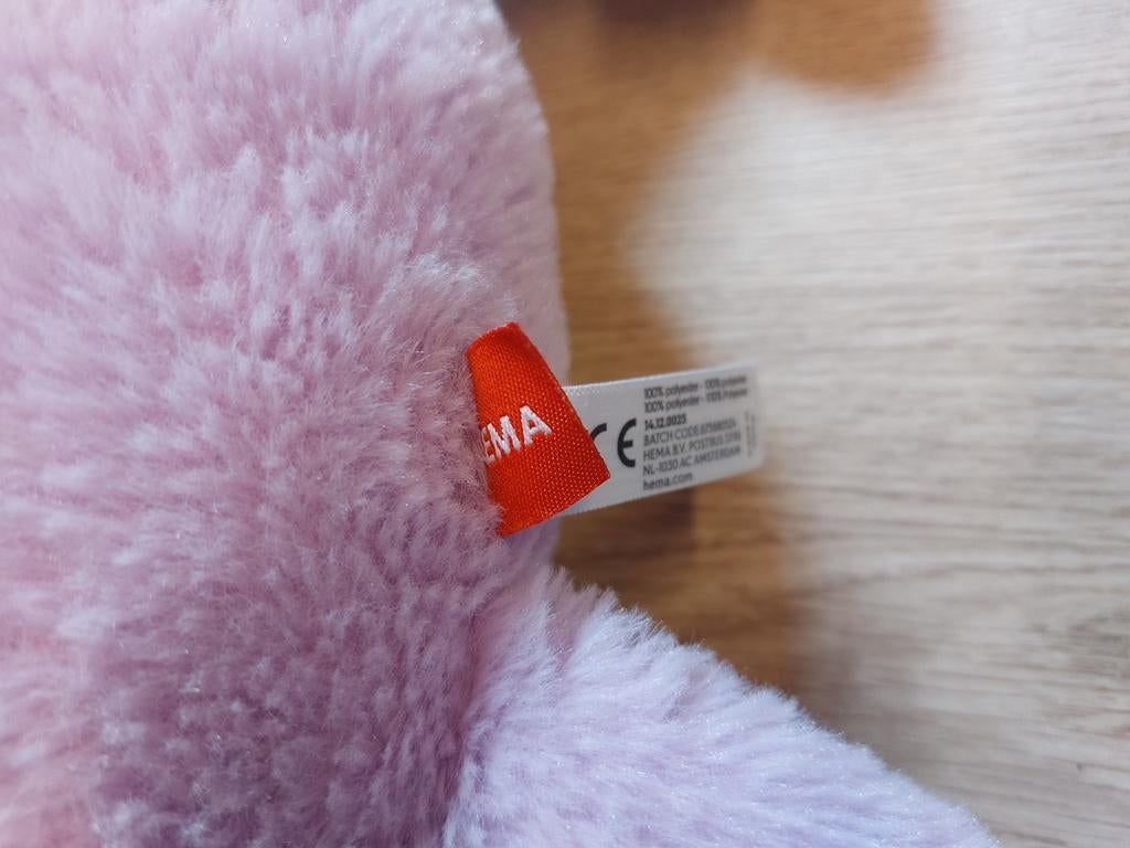 HEMA paars monster knuffel 45 cm, Ophalen of Verzenden