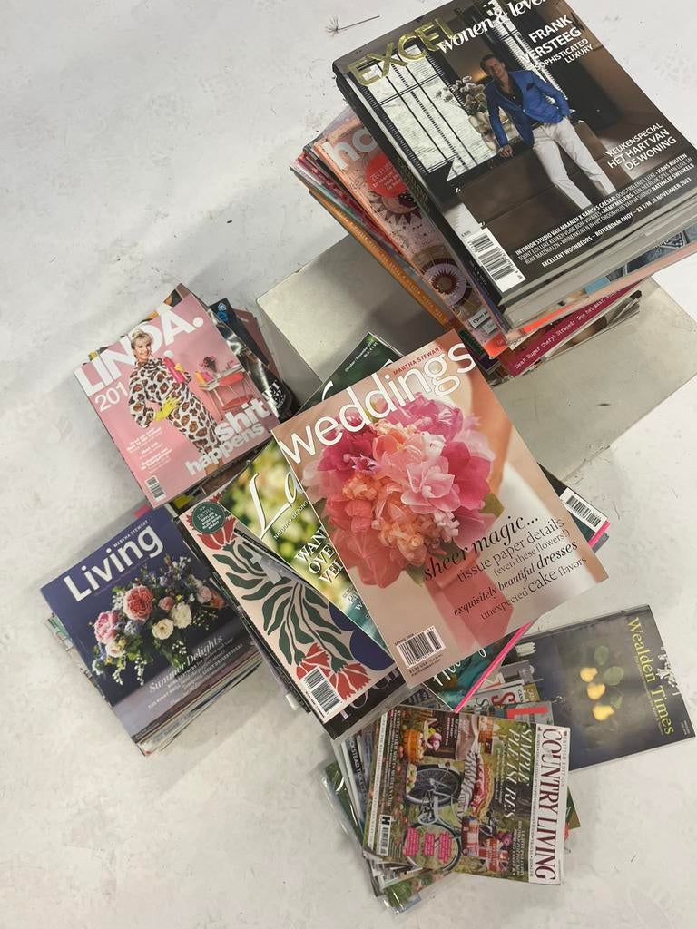Tijdschriften, Boeken, Ophalen, Gelezen, Overige typen