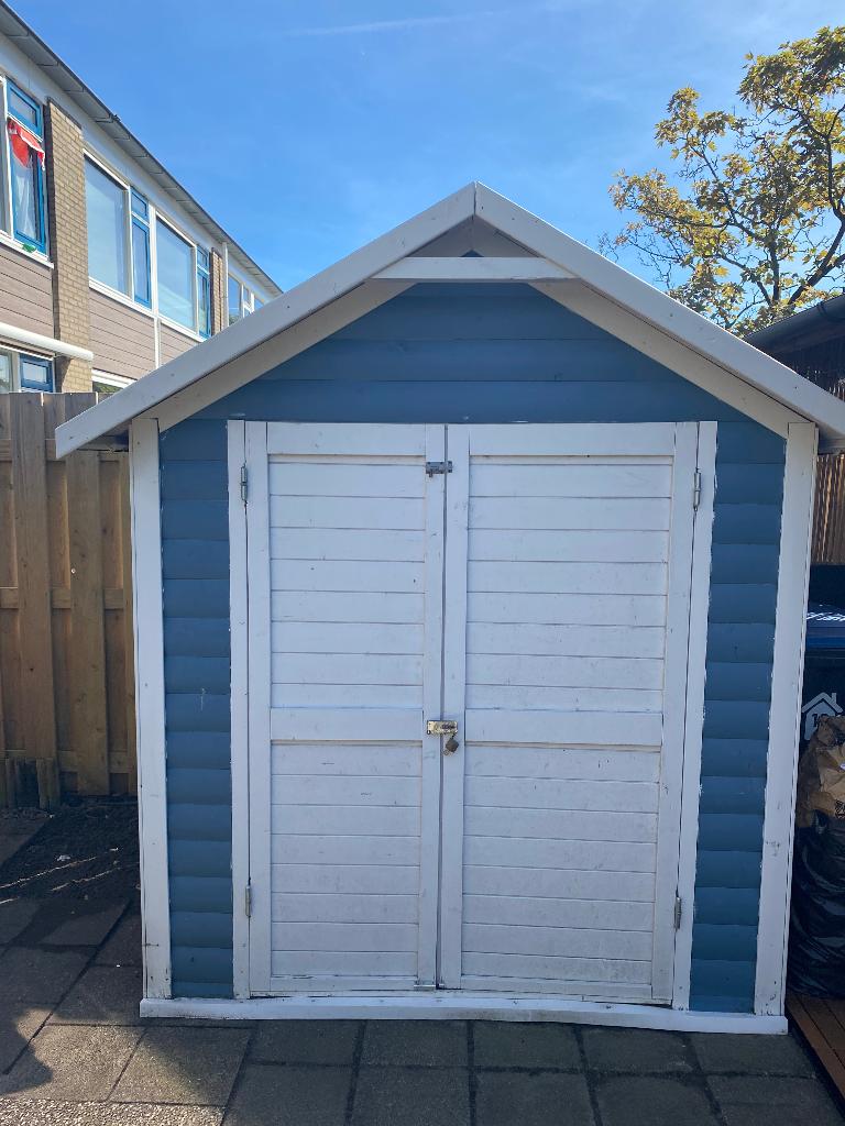 Tuinhuisje/ schuurtje gratis af te halen, Gebruikt, Schuur, Minder dan 200 cm, 1 raam