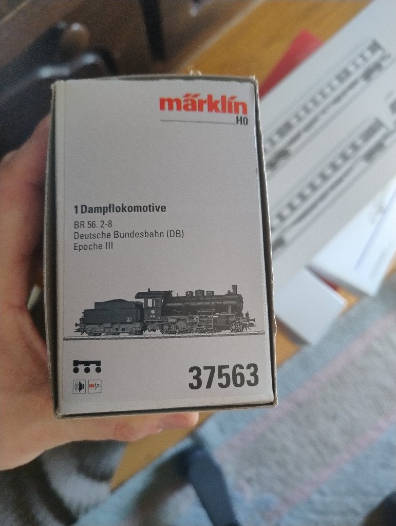 Märklin 37563 Stoomlocomotief BR 56.2-8 Insider 2012 –, Wisselstroom, Locomotief, Nieuw, Ophalen of Verzenden