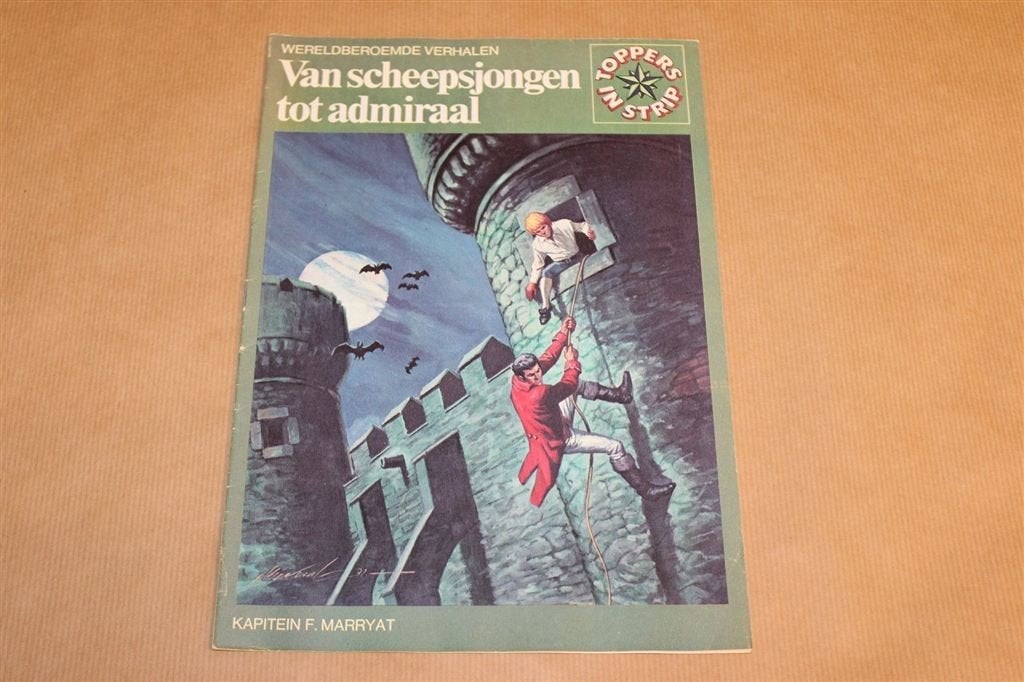 Van Scheepsjongen tot Admiraal — Toppers in Strip 1974, Boeken, Eén stripboek, Ophalen of Verzenden, Gelezen