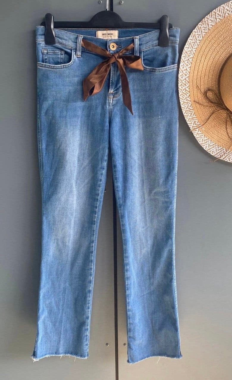 MOS MOSH spijkerbroek met wijde pijpen..mt:34, Kleding | Dames, B, W27 (confectie 34) of kleiner, C, Verzenden